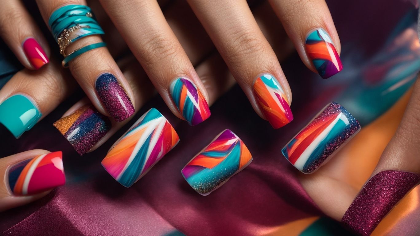 Pflege und Haltbarkeit der Abstrakten Nail Art - Abstrakte Nail Art 