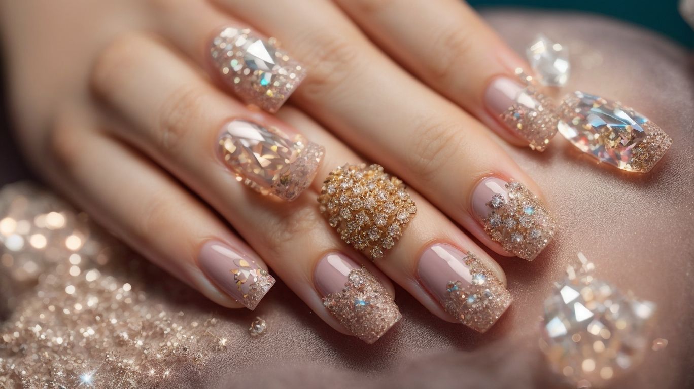 Welche Designs können mit Strasssteinen erstellt werden? - Nail Art mit Strasssteinen 