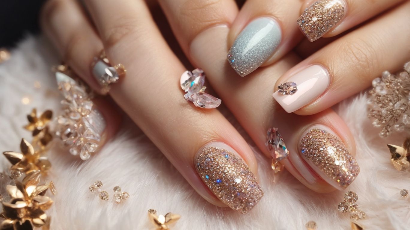 Was ist Nail Art mit Strasssteinen? - Nail Art mit Strasssteinen 